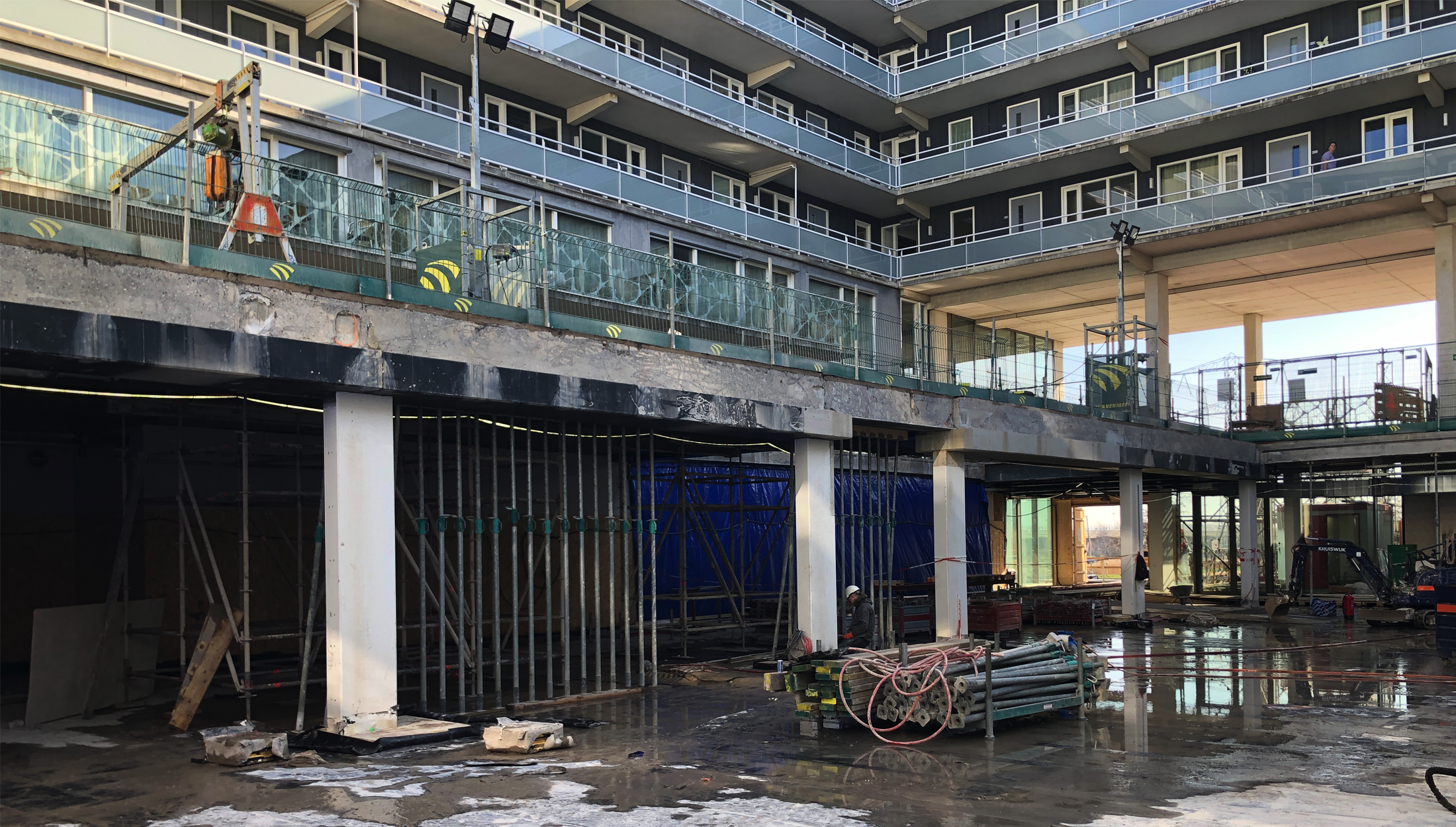 ‘Ondertopping’ woongebouw De Kristal